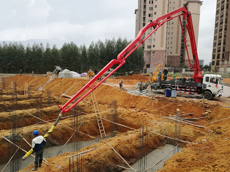 混凝土泵车,混凝土泵车的施工效果由哪些因素决定